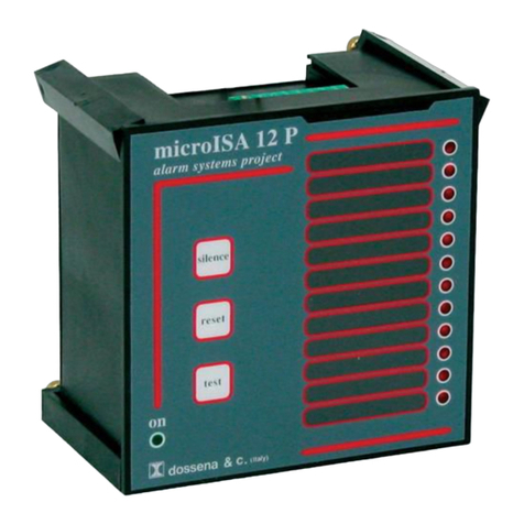 Dossena MICROISA 12P user manual