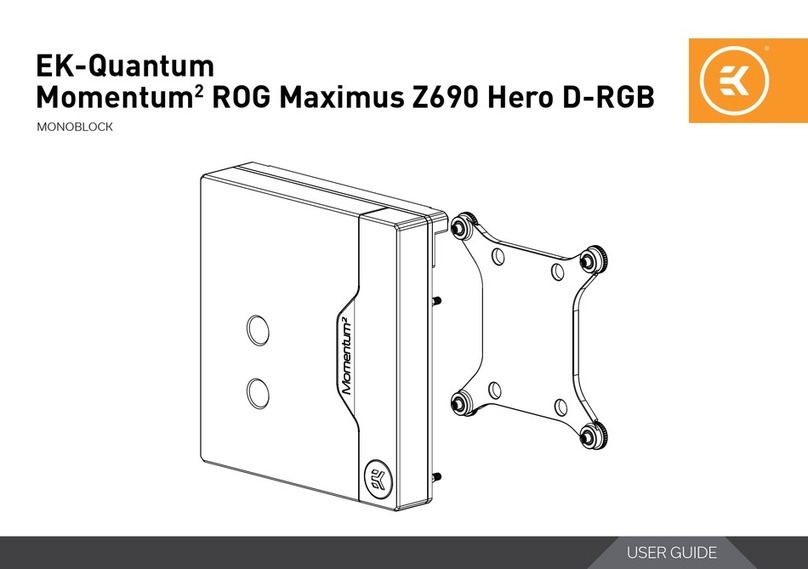EK-Quantum Momentum 2 ROG Maximus Z690 Hero D-RGB manual