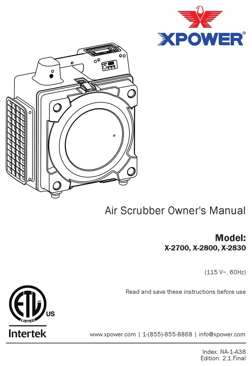 XPower X-2700 owner's manual