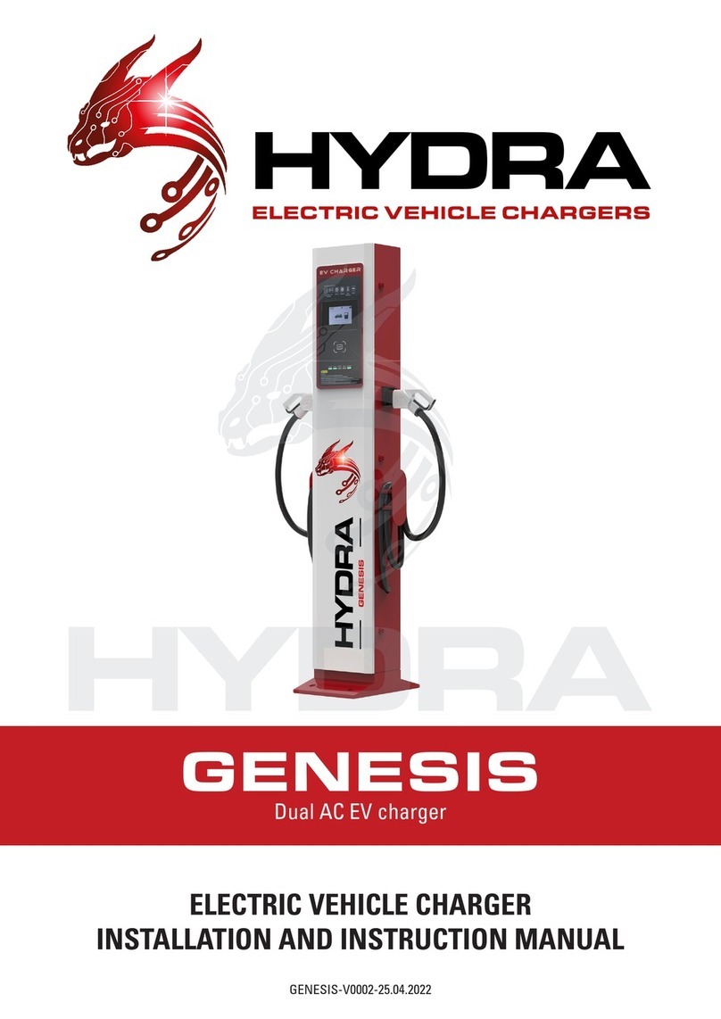 Hydra GENESIS Installation and instruction manual