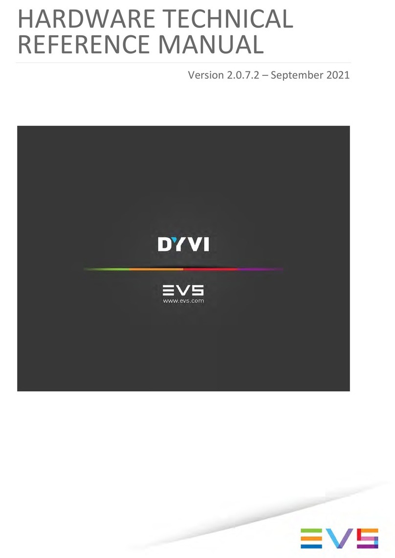 EVS DYVI Use and care manual