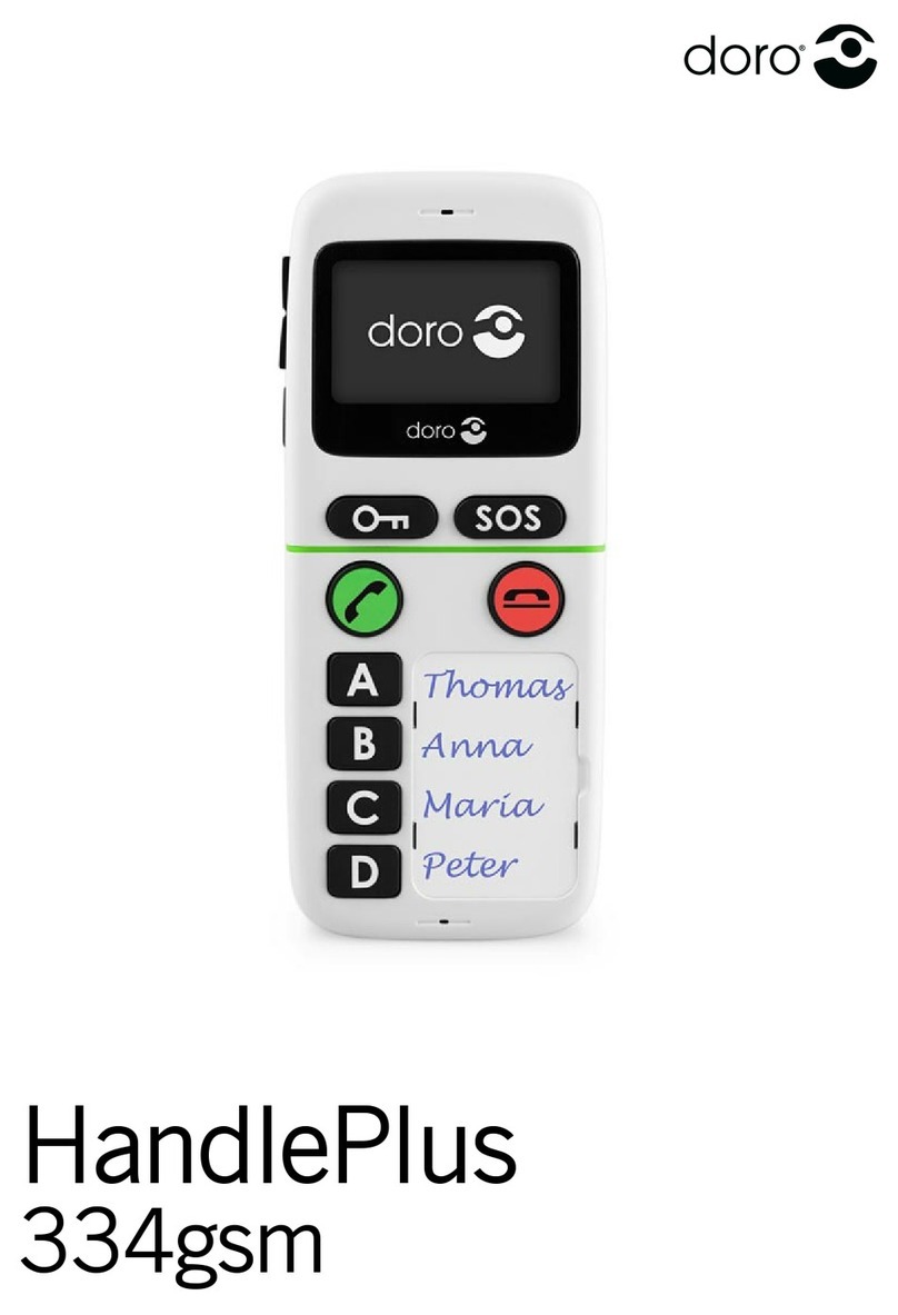Doro HandlePlus 334gsm User manual Doro HandlePlus 334gsm User manual
