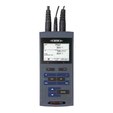 Xylem WTW pH/Cond 3320 User manual