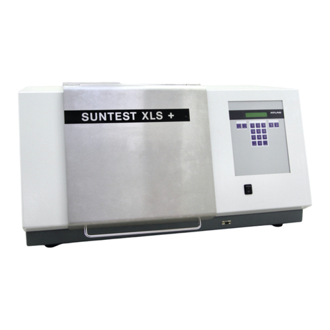 Atlas SUNTEST XLS User manual