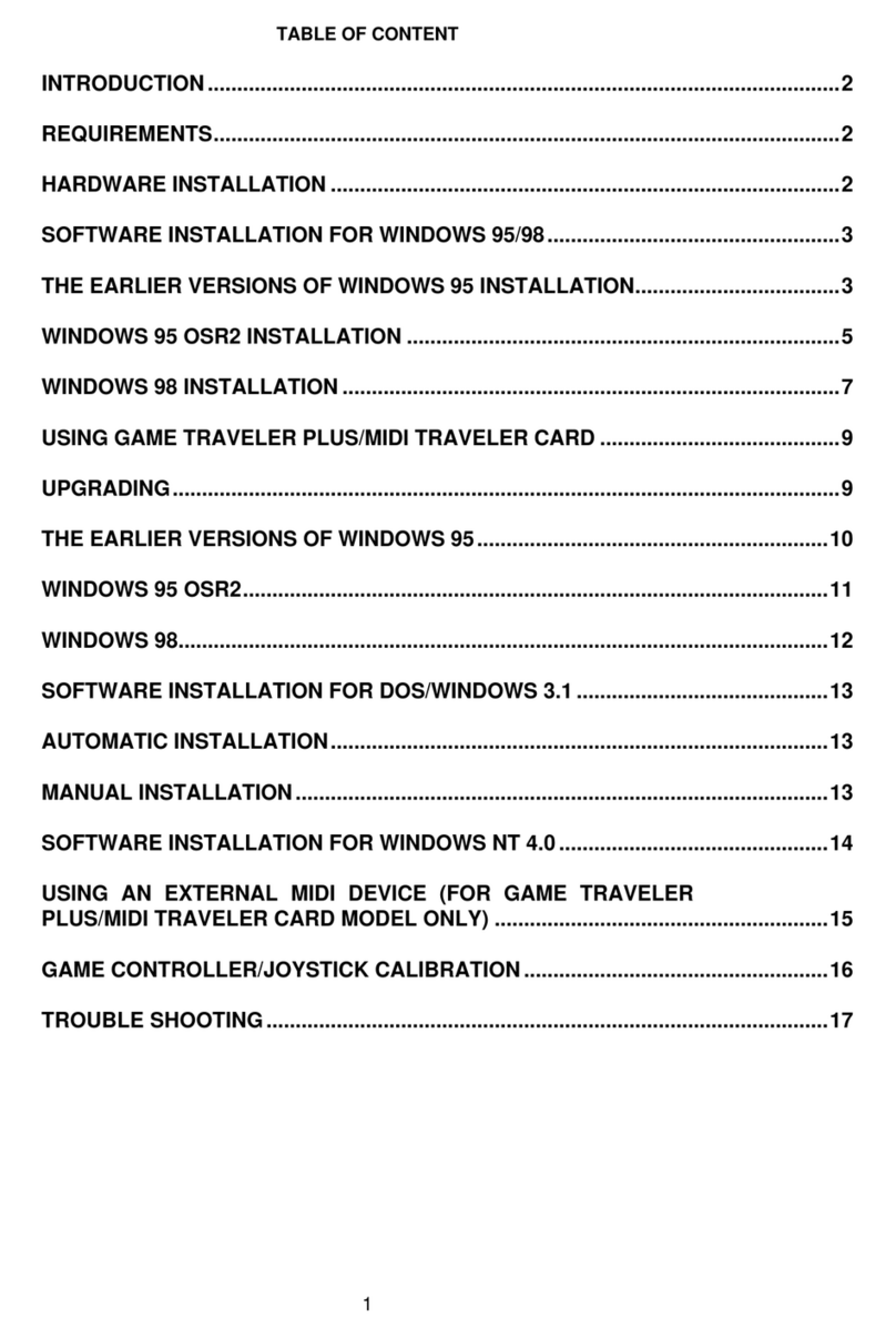 EXP Computer Game Traveler manual