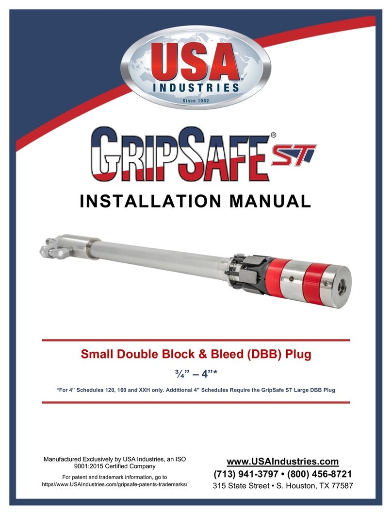 USA Industries GripSafe ST installation manual
