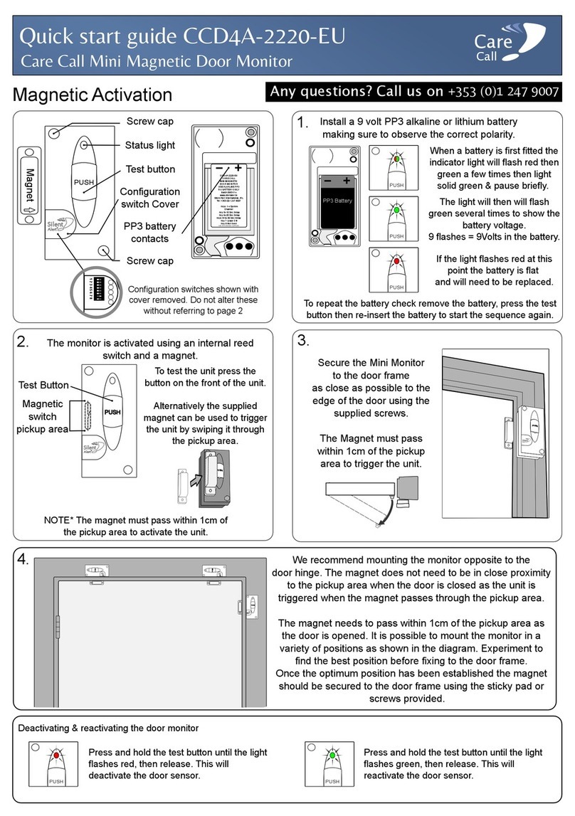Care Call CCD4A-2220-EU User manual