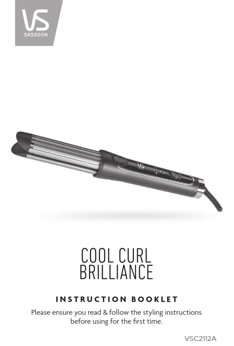VS Sassoon VSC2112A User manual
