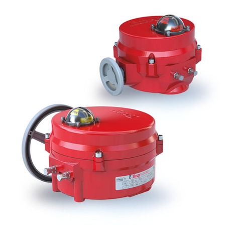 Bray SERVO PRO 70 Series Operation and maintenance manual