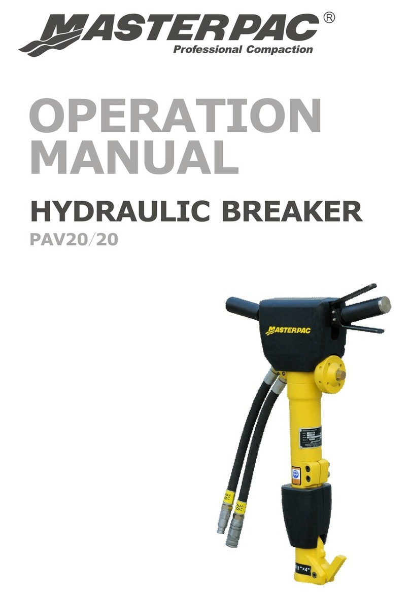 MASTERPAC PAV20/20 Operation manual