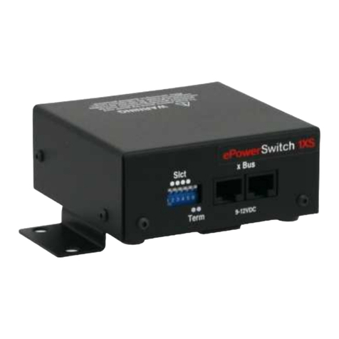 Elecdan ePowerSwitch 1XS quick start guide