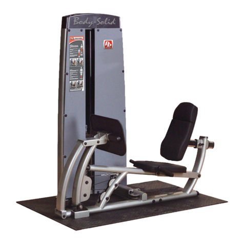 Body Solid DCLP.3 User manual