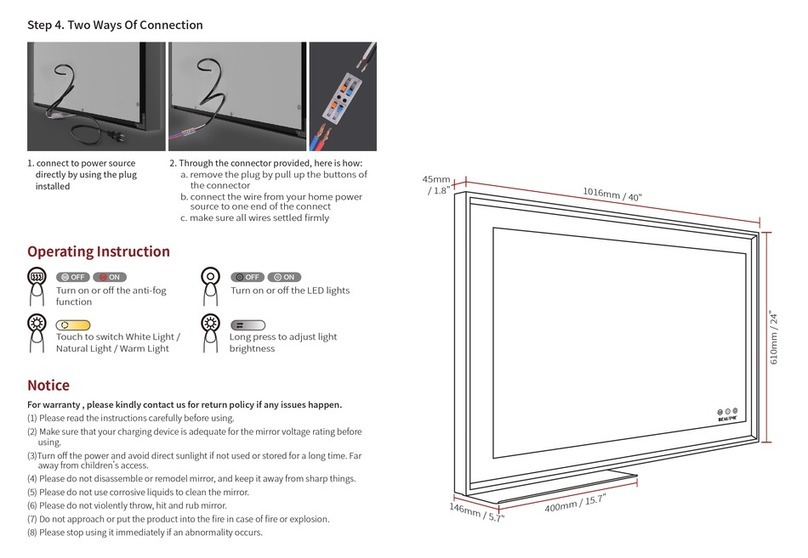 BEAUTME BM1B Product and installation manual BEAUTME BM1B Product and installation manual