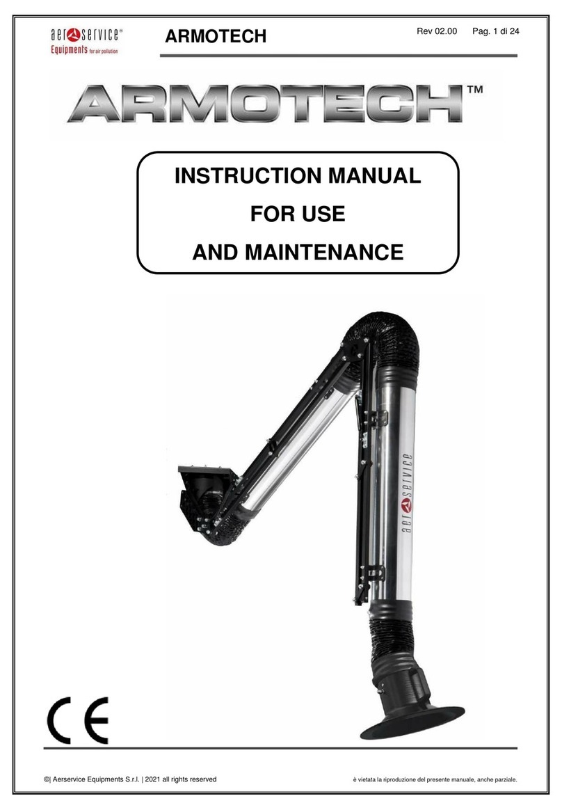 Aerservice Equipments ARMOTECH Instruction manual for use