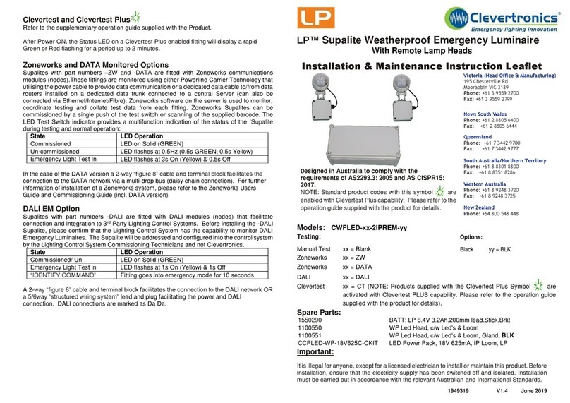 LP Supalite User manual