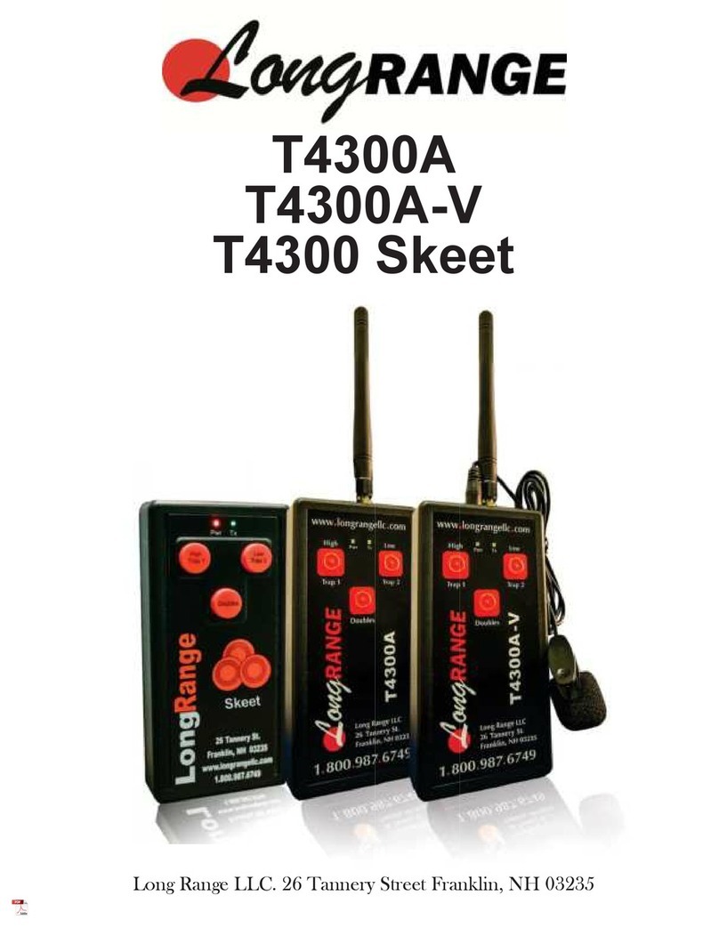 Long range T4300A quick start guide