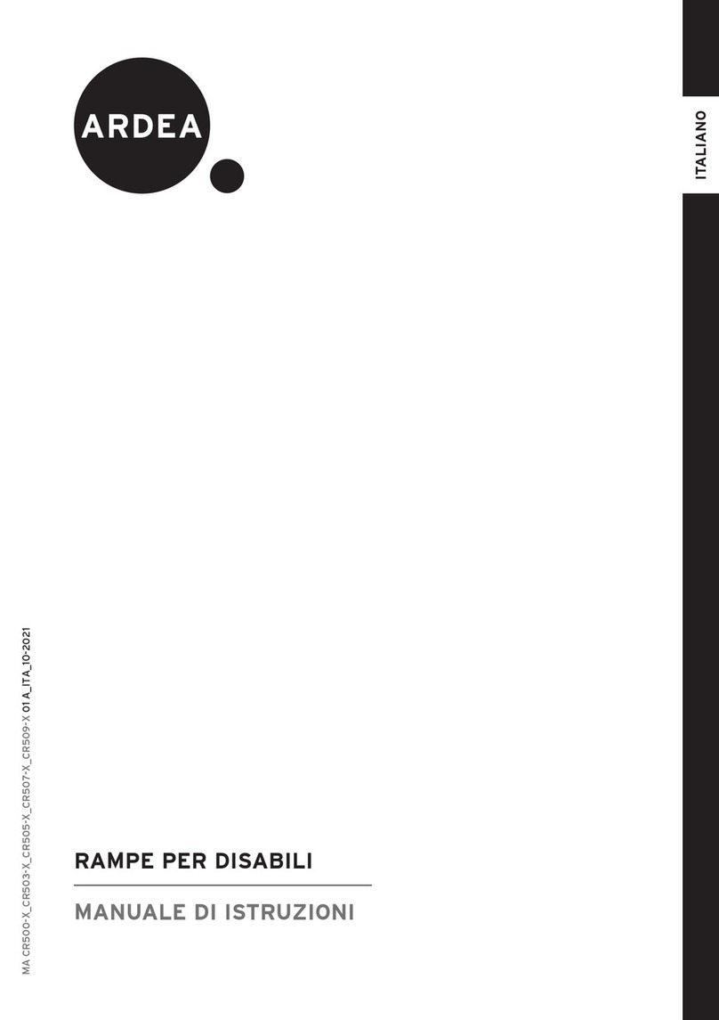 ARDEA ONE CR500-1 instruction manual
