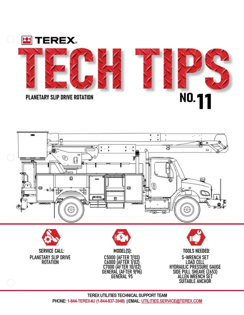 Terex C5000 Series User manual