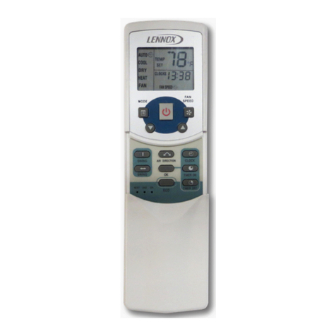 Lennox VRF V0STAT52P-1 User manual