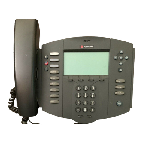 Polycom SoundPoint IP 500 SIP 3.0 User manual