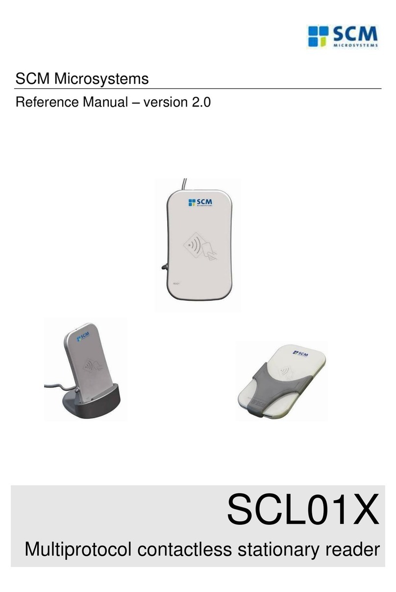 SCM Microsystems SCL01X Reference manual