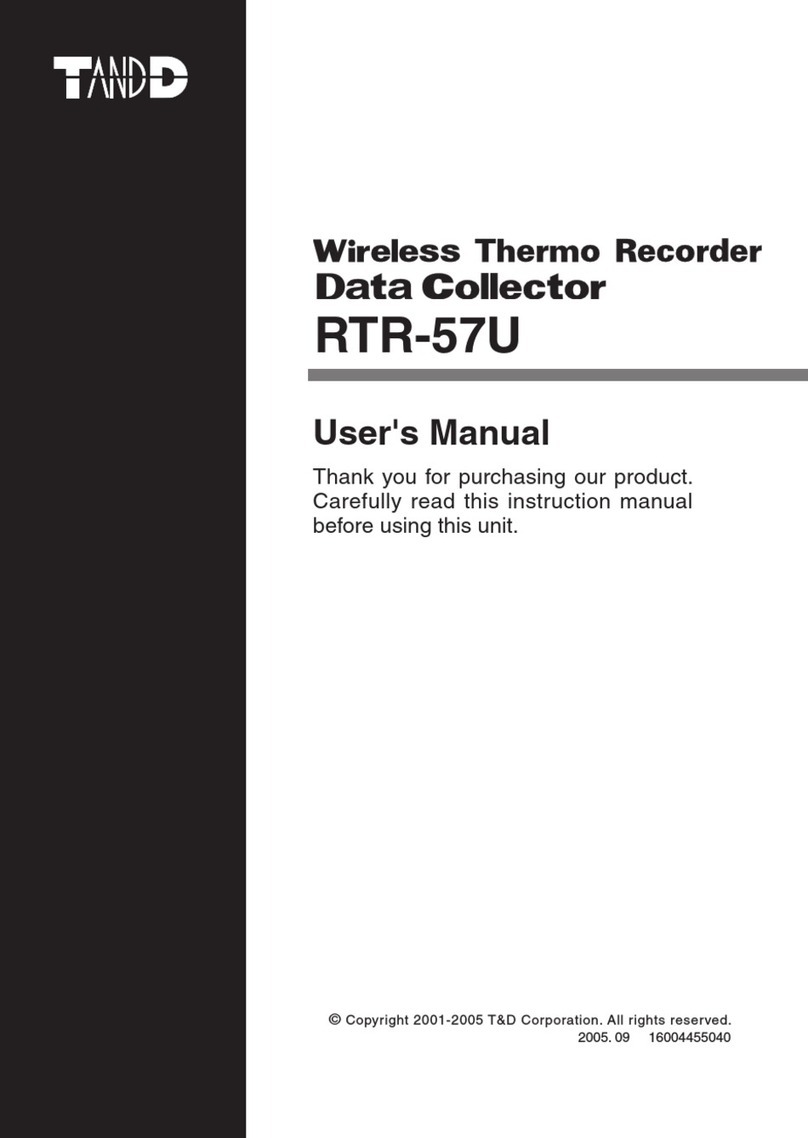 T&D RTR-57U user manual