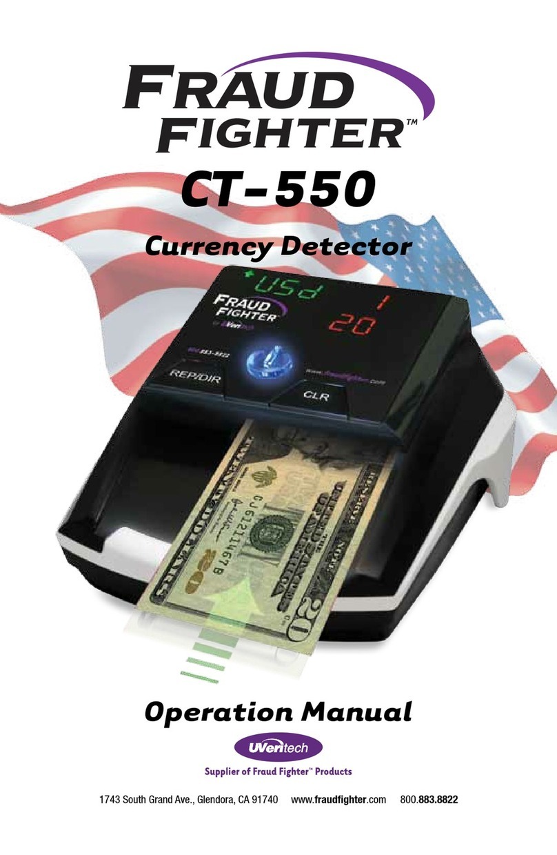 Fraud Fighter CT-550 Operation manual