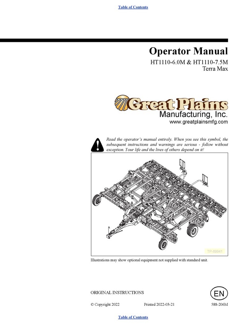 GREAT PLAINS Terra Max HT1110-6.0M User manual