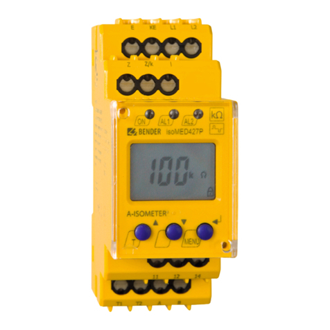 Bender isoMED427 User manual