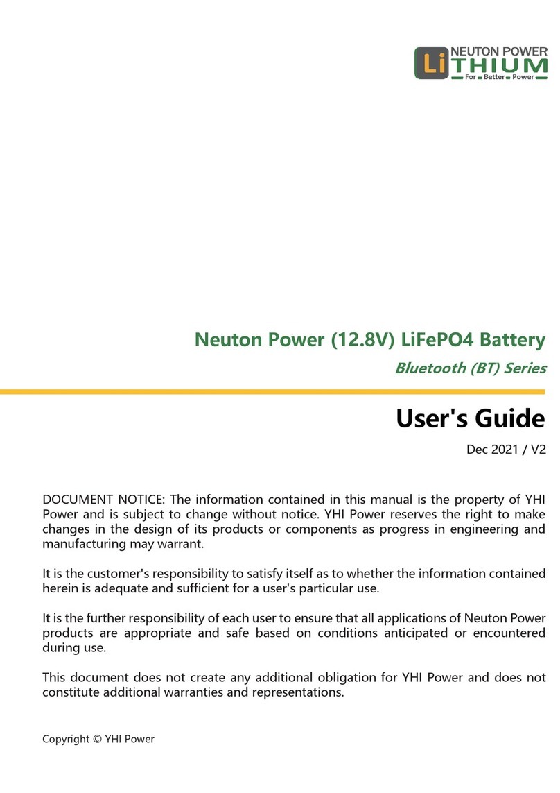 Lithium Power Neuton Power BT Series user guide