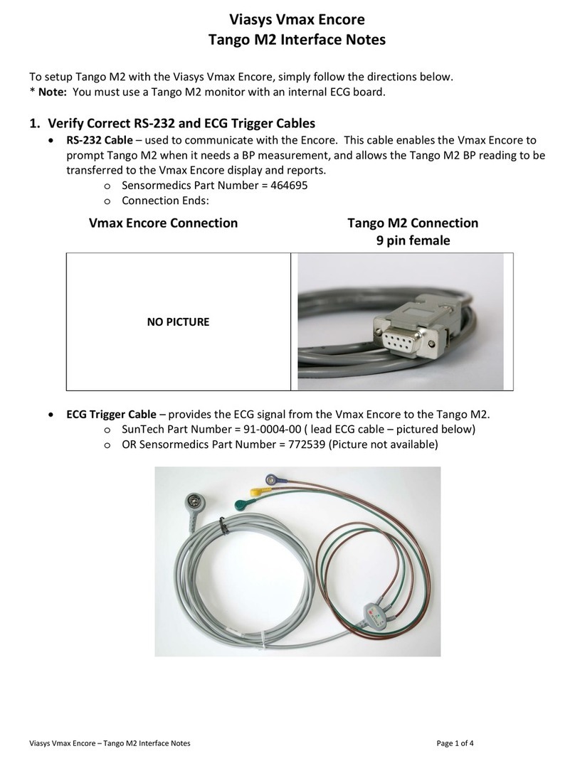 VIASYS Vmax Encore Interface Notes