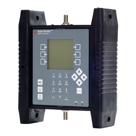 Applied Instruments Super Buddy Signal Level Meter Installation and operating instructions