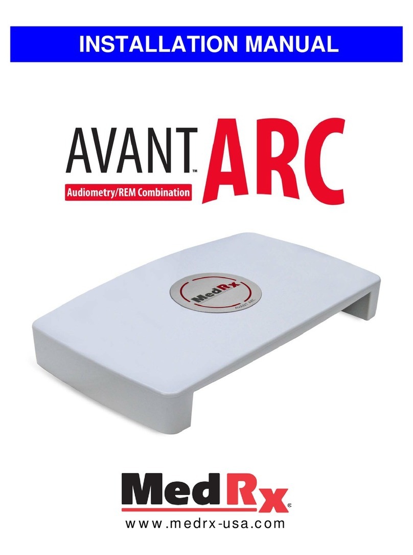 MedRx AVANT ARC User manual