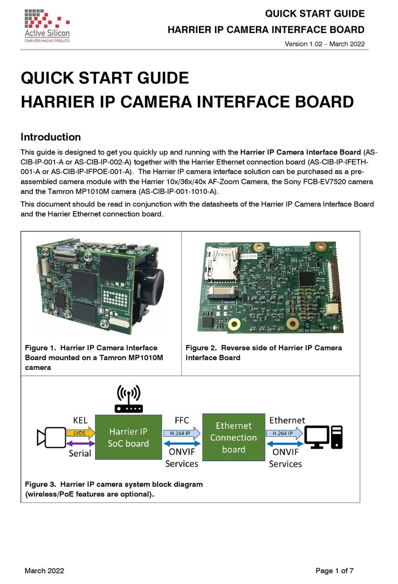 Active Silicon AS-CIB-IP-002-A User manual