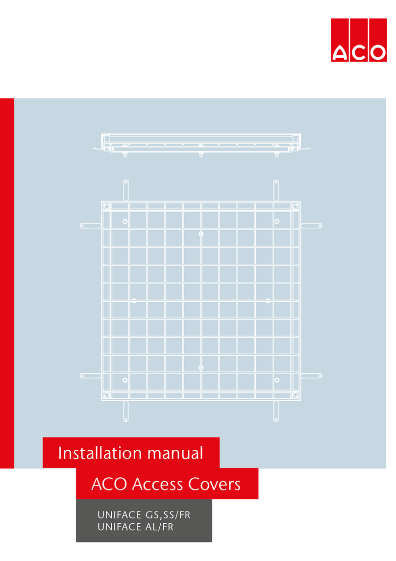 ACO UNIFACE GS installation manual