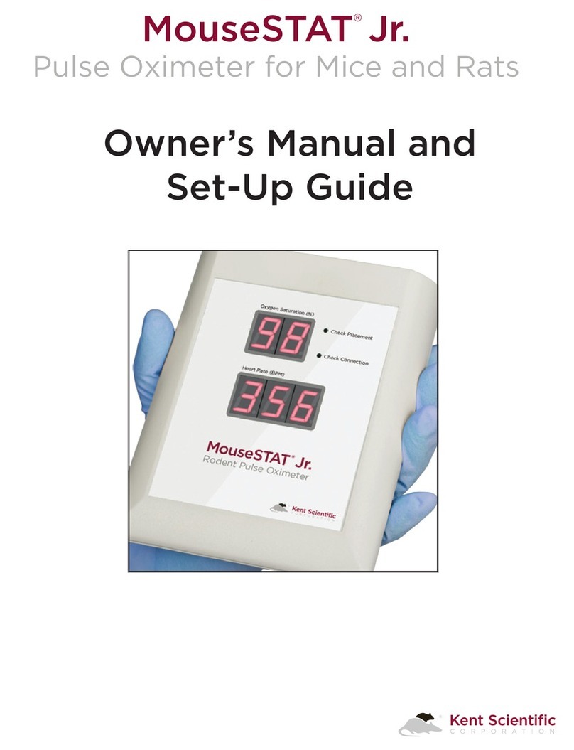 Kent Scientific MouseSTAT Jr Owners manual and set-up guide