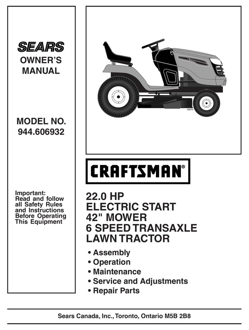 Sears 944.606932 owner's manual