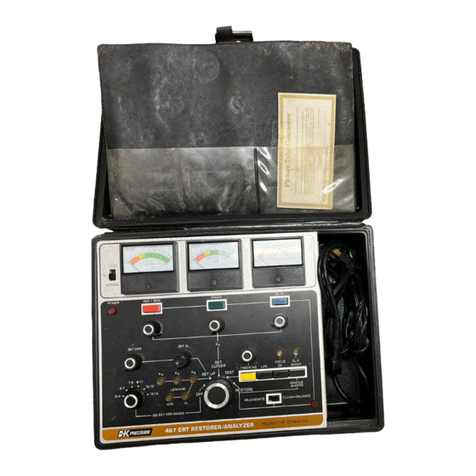B+K precision 467 User manual