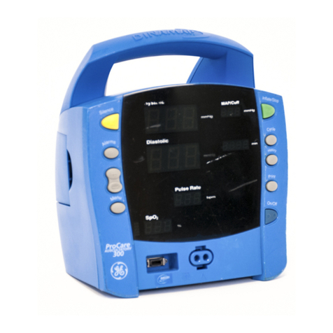 GE DINAMAP ProCare 100 User manual GE DINAMAP ProCare 100 User manual