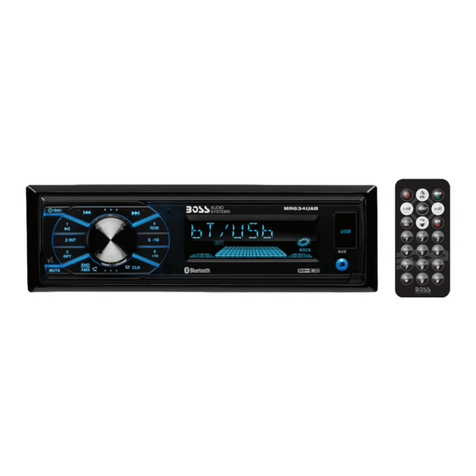 Boss Audio Systems MR634UAB user manual Boss Audio Systems MR634UAB user manual