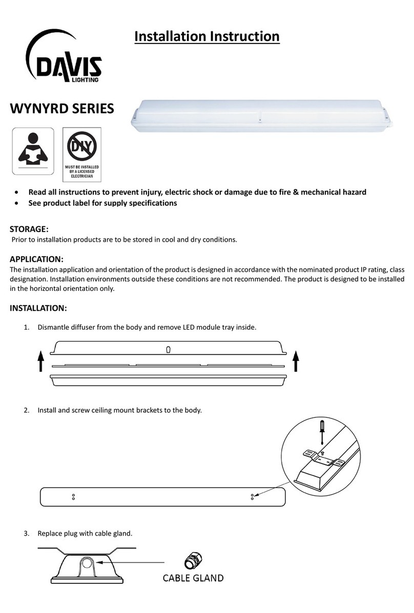 DAVIS WYNYRD Series User manual
