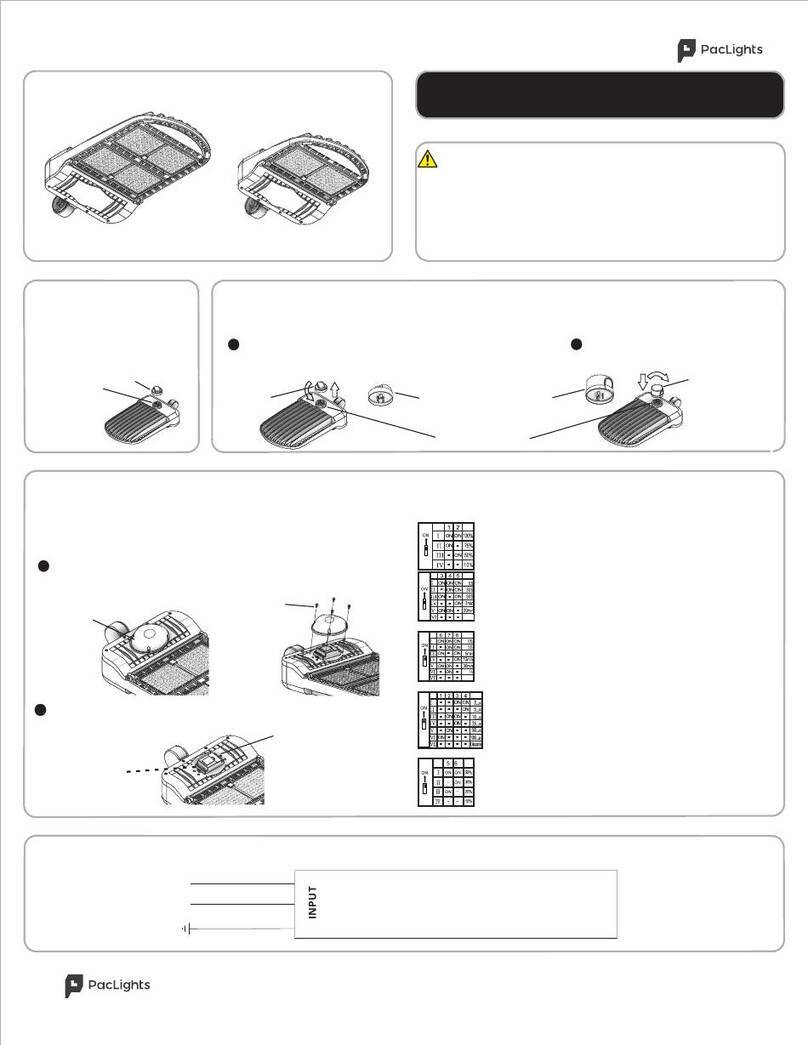 PacLights FALC Series User manual