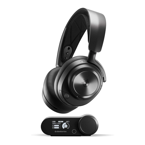 SteelSeries ARCTIS NOVA PRO WIRELESS Product information guide SteelSeries ARCTIS NOVA PRO WIRELESS Product information guide