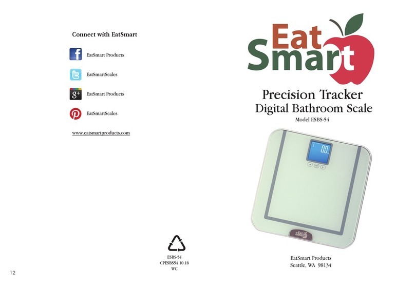 eatsmart ESBS-54 quick guide