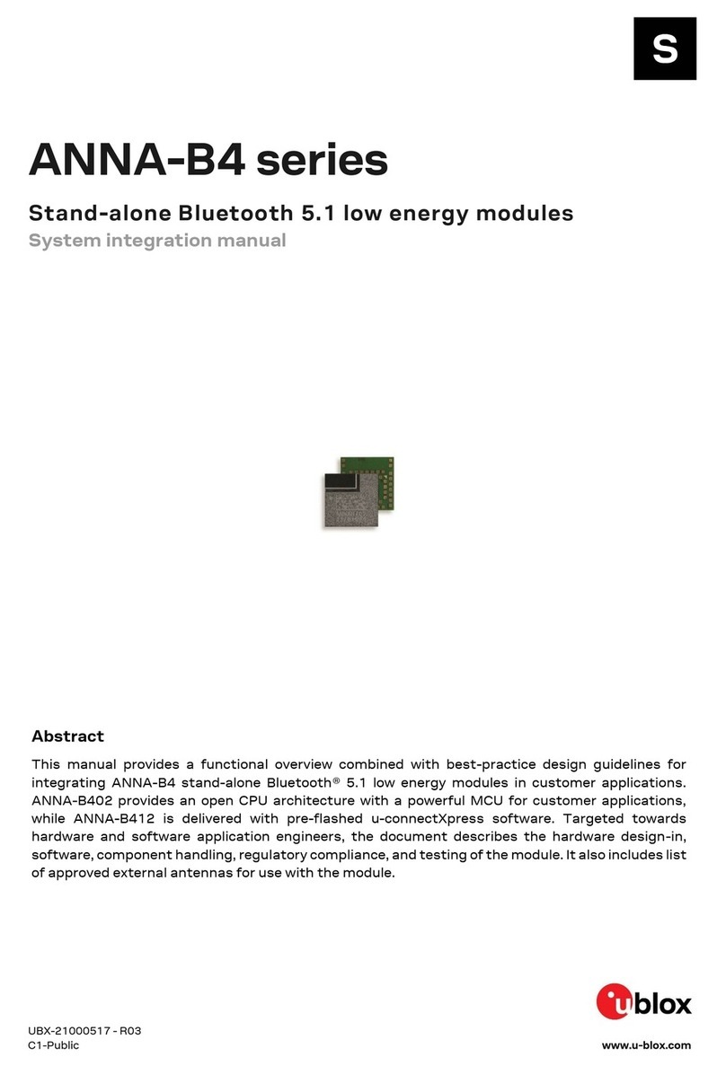 Ublox ANNA-B4 Series Quick setup guide