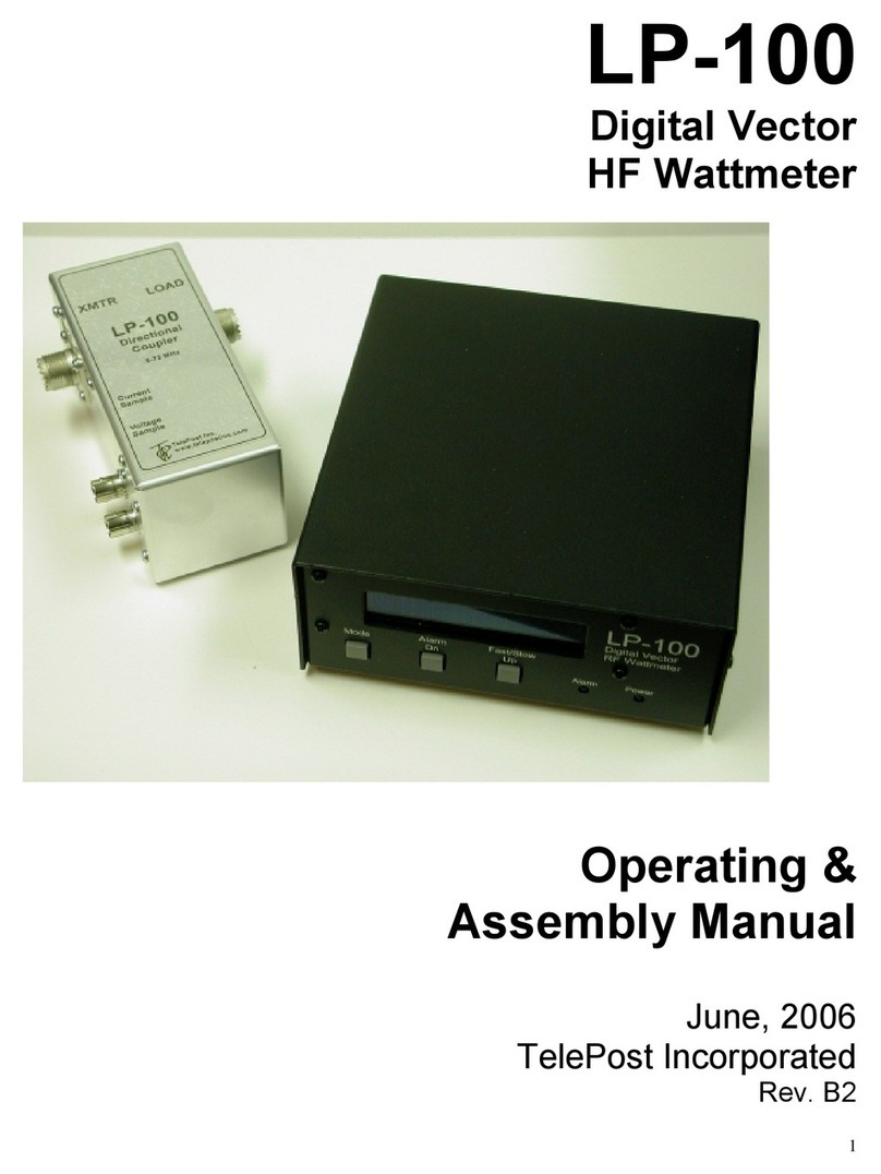 TelePost LP-100 manual