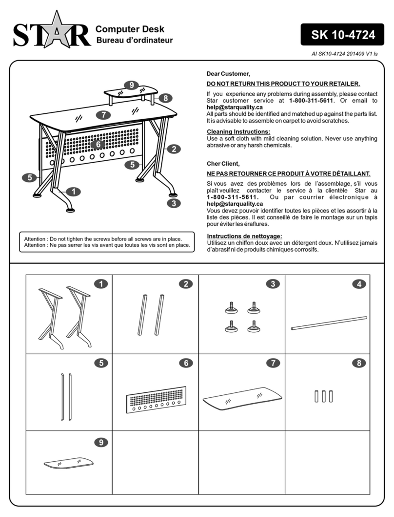 Star SK 10-4724 Assembly instructions
