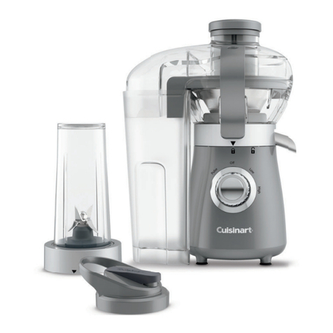 Cuisinart CBJ-450XA Instruction booklet