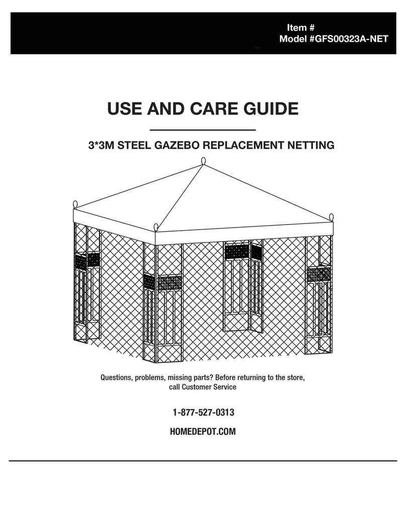 HOMEDEPOT GFS00323A-NET Use and care guide HOMEDEPOT GFS00323A-NET Use and care guide