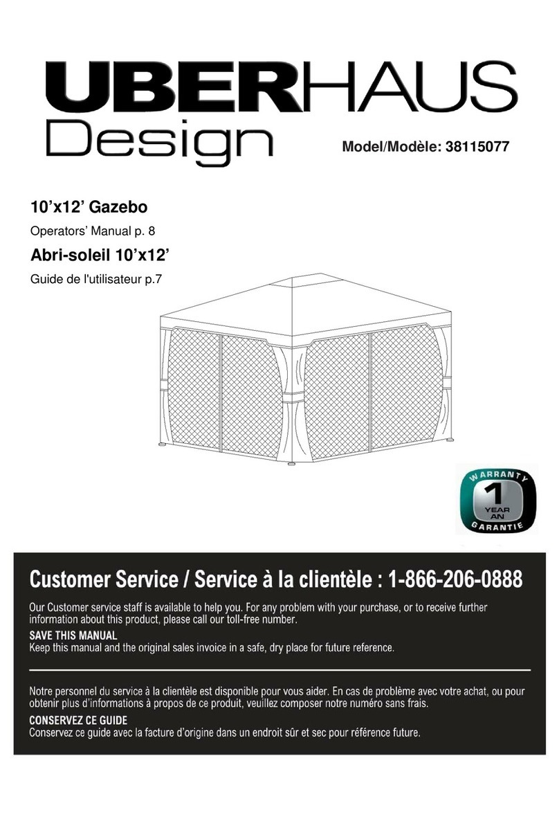 UBERHAUS DESIGN 38115077 User manual